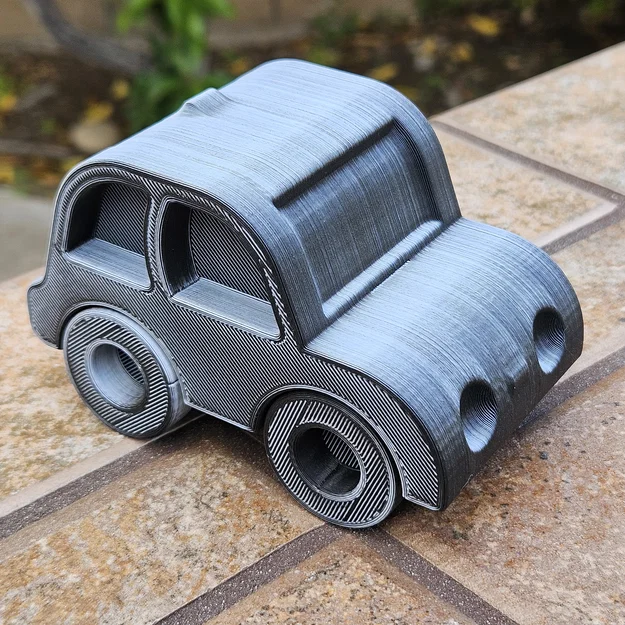 City Car – Xe đô thị dễ thương in nghiêng không cần supports - Image 4