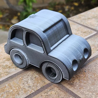 City Car – Xe đô thị dễ thương in nghiêng không cần supports