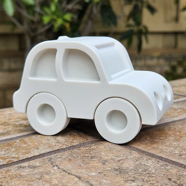 City Car – Xe đô thị dễ thương in nghiêng không cần supports - Image 9