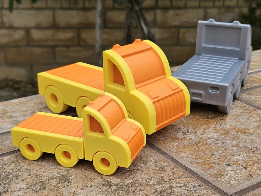 Xe Tải Thùng Lửng (Flatbed Truck) - Image 1