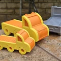 Xe Tải Thùng Lửng (Flatbed Truck) - Thumbnail 1