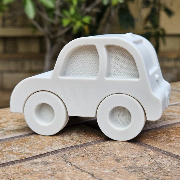 City Car – Xe đô thị dễ thương in nghiêng không cần supports - Image 12