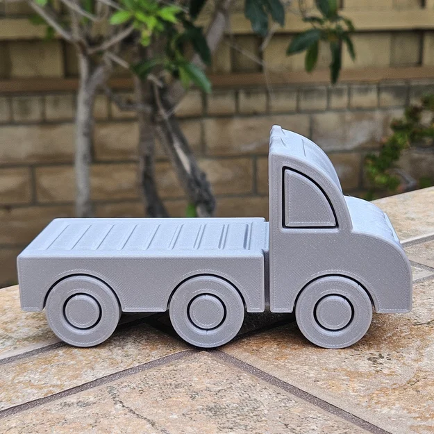 Xe Tải Thùng Lửng (Flatbed Truck) - Image 3