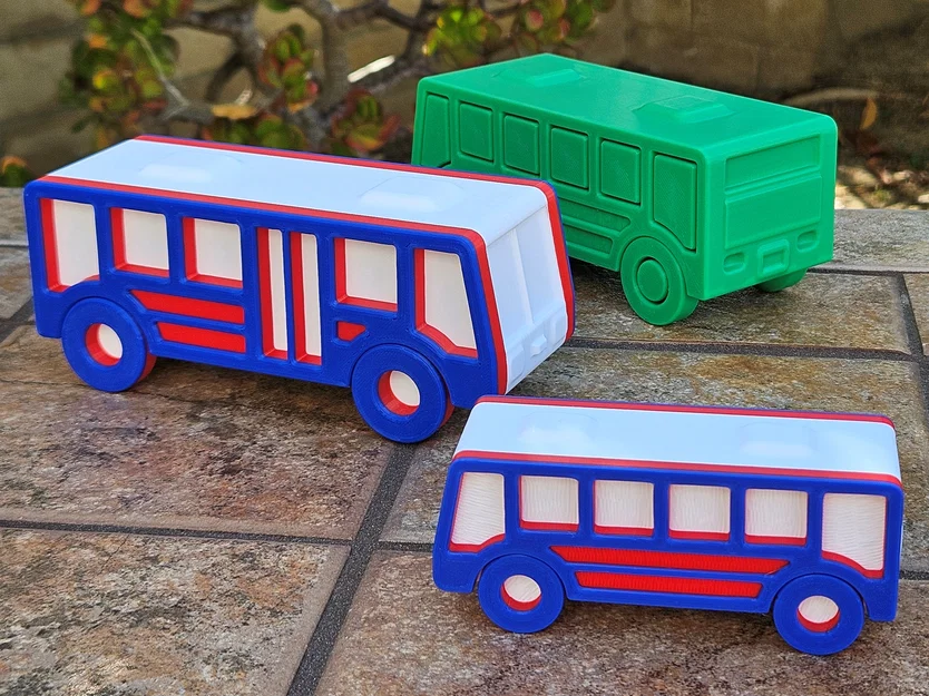 City Bus – Xe buýt thành phố (in nghiêng, không supports) - Image 1