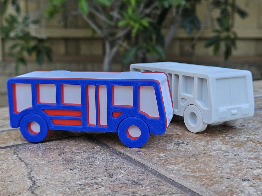 City Bus – Xe buýt thành phố (in nghiêng, không supports) - Image 7