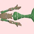 Mô hình Mermaid Dummy 13 khớp nối độc đáo cho in 3D - Thumbnail 1