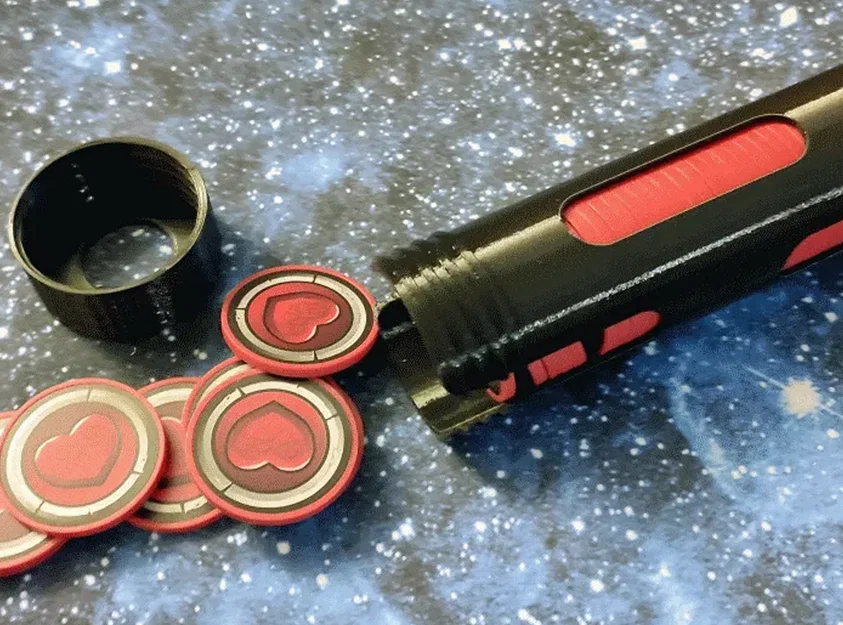 Ống đựng Poker Chip nắp vặn, chứa 45 chip - Image 4