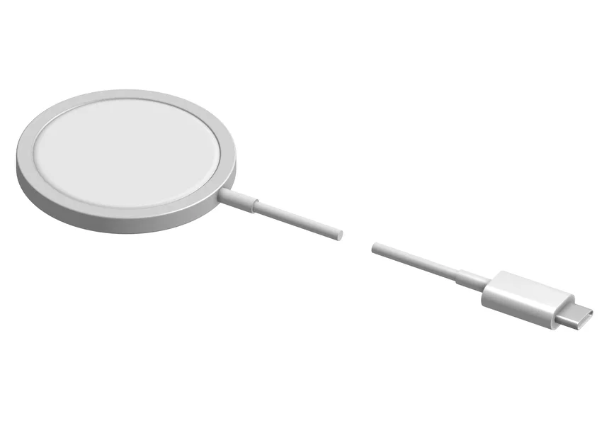 File CAD chuẩn Apple MagSafe để thiết kế giá đỡ sạc 3D - Image 4
