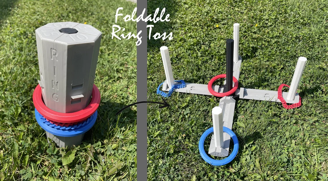 Trò Ném Vòng Gấp Gọn (Foldable Ring Toss Game) - Image 1