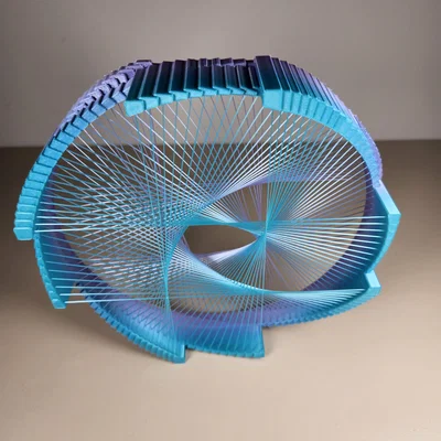 Layers String Art – Tranh treo tường dạng string nhiều lớp