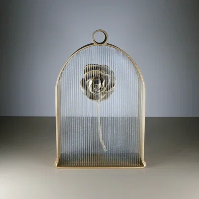 String Art Hoa Hồng Treo (Suspended Rose String Art)