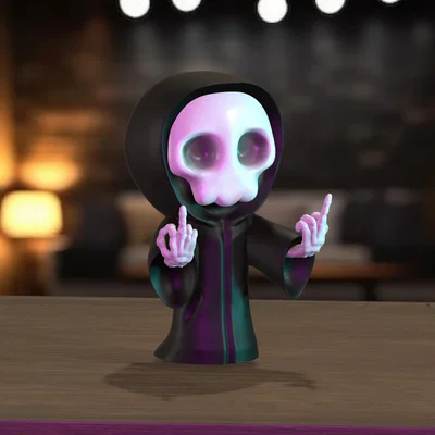 Mô hình trang trí Rude Reaper phong cách độc đáo cho dân in 3D