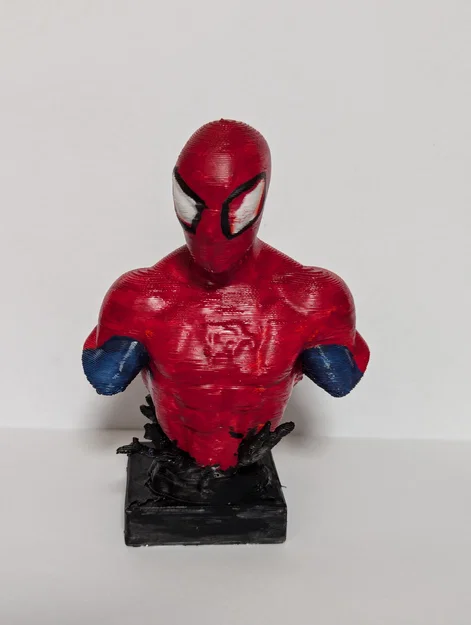 Mô hình tượng bán thân Spider-Man (Cool Spiderman Bust) cho máy in 3D - Image 2