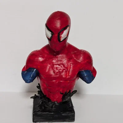 Mô hình tượng bán thân Spider-Man (Cool Spiderman Bust) cho máy in 3D