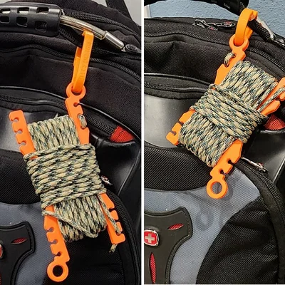 #0164 Mini Paracord Winders gọn nhẹ cho balo [4 biến thể]