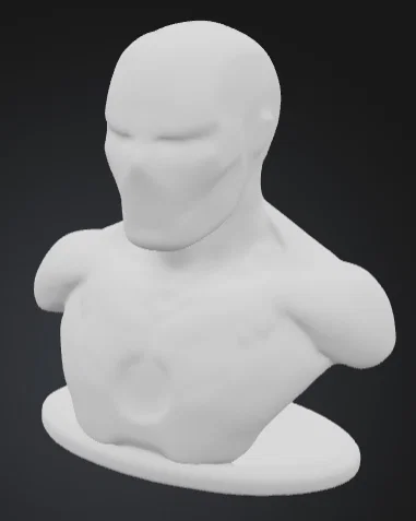 Mô hình tượng bán thân Iron Man (Iron Man Bust) để in 3D - Image 2