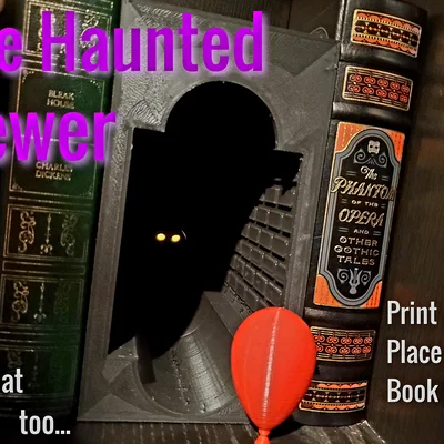 Haunted Sewer Book Nook – Book Nook Cống Rùng Rợn