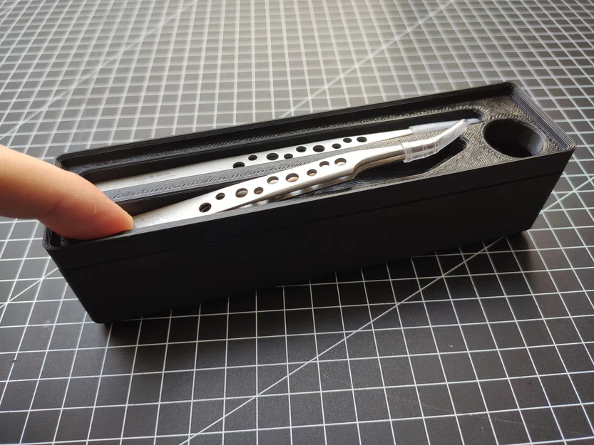 Khay đựng nhíp Gridfinity - Giải pháp sắp xếp bàn làm việc chuyên nghiệp - Image 2