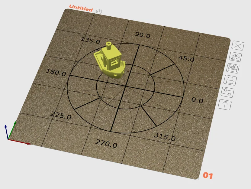 Hình nền bàn in 3D giả lập vân PEI 235x235 sắc nét - Image 1