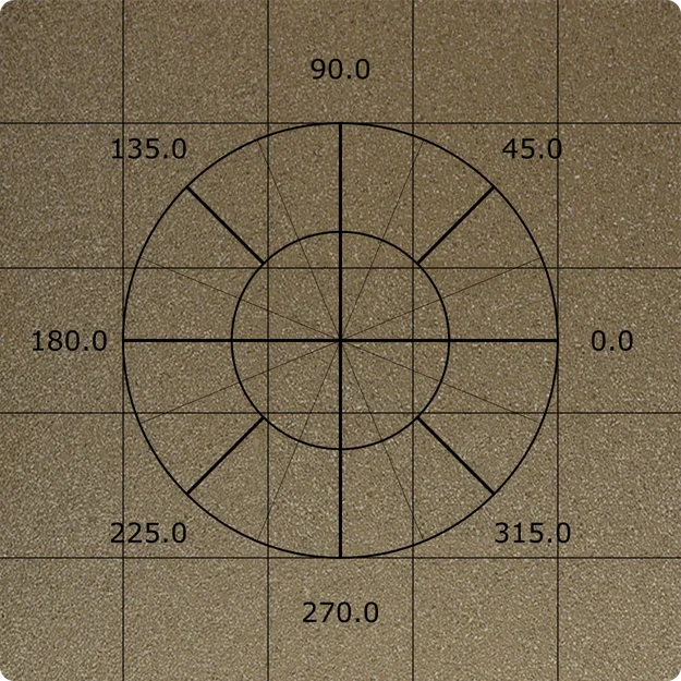 Hình nền bàn in 3D giả lập vân PEI 235x235 sắc nét - Image 3