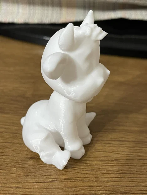 Mô hình chú bò ngồi (Sitting Cow) đáng yêu dành cho tô màu thủ công - Image 2