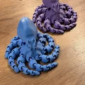 Mô hình bạch tuộc Realistic Octopus in 3D khớp nối linh hoạt - Thumbnail 3