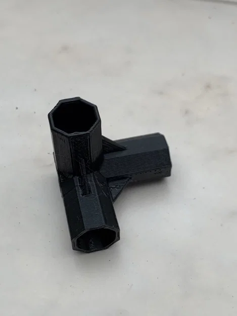 Khớp nối ống 12mm cho tủ JYSK (Joint Connectors for 12mm Tubes) - Image 2