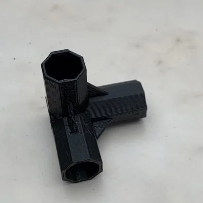 Khớp nối ống 12mm cho tủ JYSK (Joint Connectors for 12mm Tubes)