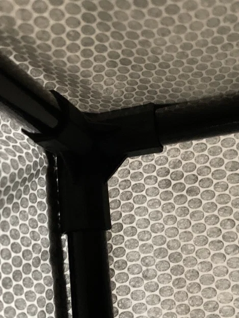 Khớp nối ống 12mm cho tủ JYSK (Joint Connectors for 12mm Tubes) - Image 3