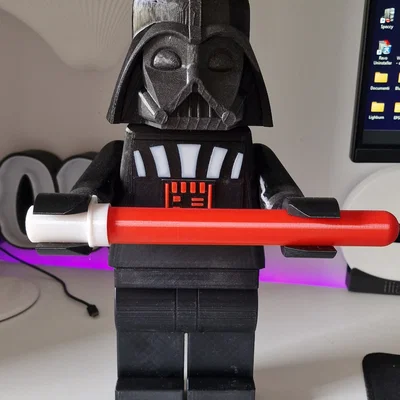 Giá treo giấy vệ sinh Darth Vader kiểu Lego độc đáo