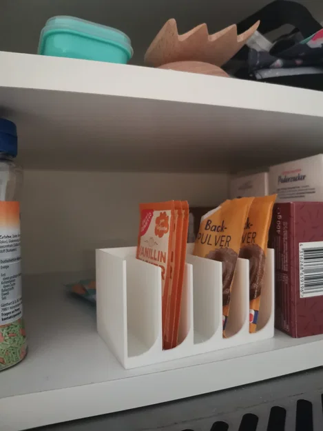 Khay Organizer Đựng Gói Gia Vị Nhà Bếp Có Cửa Mở Bên Hông - Image 3