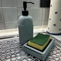Bình Nhấn Xà Phòng Nước & Khay Để Miếng Bọt Biển (Liquid Soap Dispenser and Sponge Holder) - Thumbnail 1