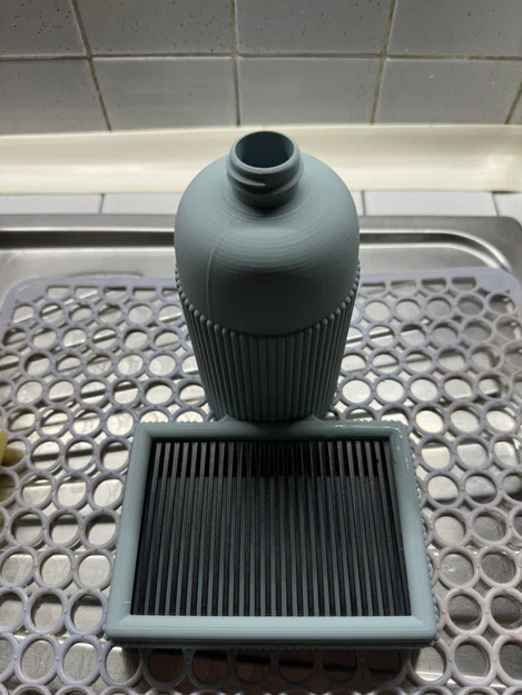 Bình Nhấn Xà Phòng Nước & Khay Để Miếng Bọt Biển (Liquid Soap Dispenser and Sponge Holder) - Image 7