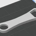 Dụng cụ mở nắp chai bỏ túi tự in 3D tiện dụng - Thumbnail 1