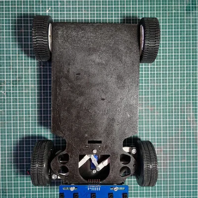 Xe Arduino (Arduino car) có cơ cấu lái bằng servo