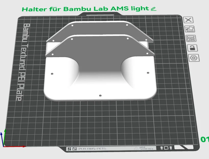 Giá đỡ Bambu Lab AMS lite - Giải pháp sắp xếp chuyên nghiệp - Image 2
