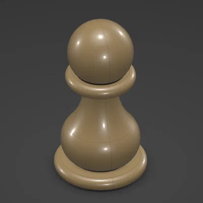 Quân Tốt Cờ Vua (Chess Pawn) - Thiết kế Classic