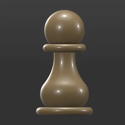 Quân Tốt Cờ Vua (Chess Pawn) - Thiết kế Classic