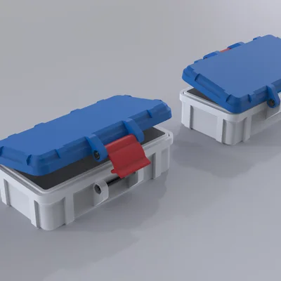 Mô hình hộp đựng đồ đa năng siêu bền (堅固的盒子) - Tự in 3D cực đẹp