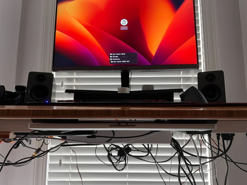 Giá treo MacBook 16 inch dưới mặt bàn - Giải pháp setup gọn gàng - Image 2