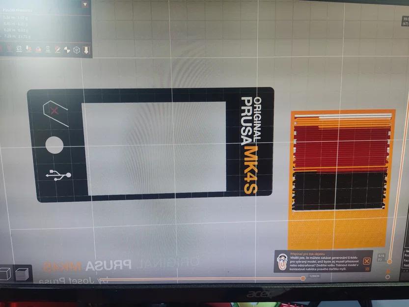 Nắp bảo vệ và núm xoay cho màn hình Prusa MK4S - Tự làm đẹp máy in 3D - Image 2