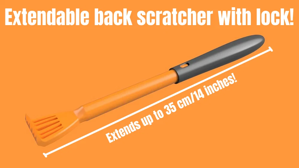 Dụng cụ gãi lưng kéo dài (Extendable Back Scratcher) - Image 1