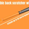 Dụng cụ gãi lưng kéo dài (Extendable Back Scratcher) - Thumbnail 1