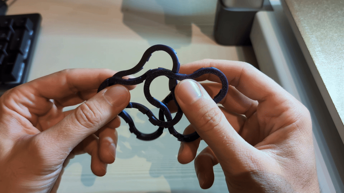 Đồ chơi trí tuệ kết hợp đế lót ly Coaster Interlocking Puzzle - Image 2