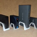 Giá đỡ đứng tham số cho Router/Switch/MiniPC... (Fusion 360) - Thumbnail 1