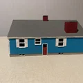 Nhà kiểu Cape tỉ lệ HO (HO Scale Cape Style House) - Thumbnail 6