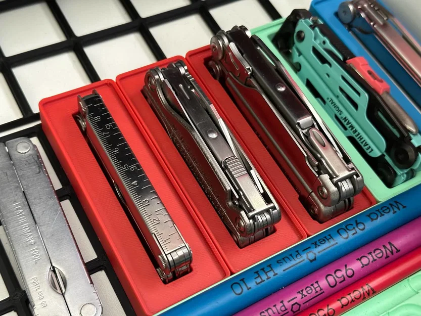 Khay Gridfinity tùy chỉnh cho kìm đa năng Leatherman Charge+ TTi - Image 2