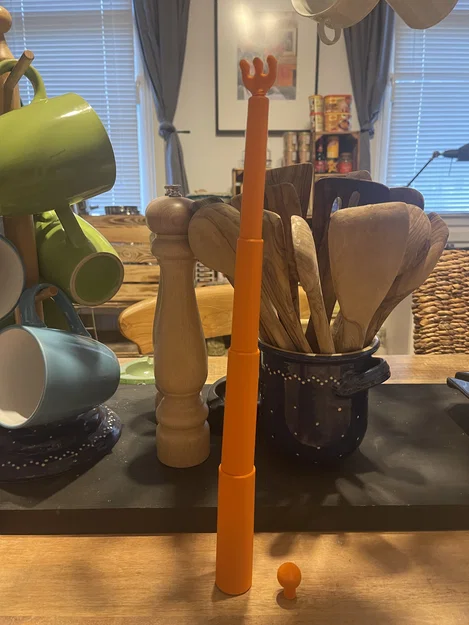 Gậy gãi lưng telescopic Print & Place dạng modular – Modular Print and Place Telescopic Back Scratche - Image 3