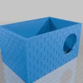 Mô hình nhà ở 3D độc đáo cho chuột cưng (Rat House) - Thumbnail 4