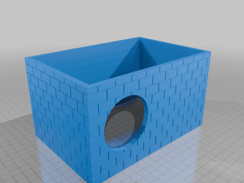 Mô hình nhà ở 3D độc đáo cho chuột cưng (Rat House) - Image 7